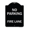 Signmission No Parking Fire Lane Heavy-Gauge Aluminum Architectural Sign, 24" x 18", BW-1824-23622 A-DES-BW-1824-23622 - alternate 1